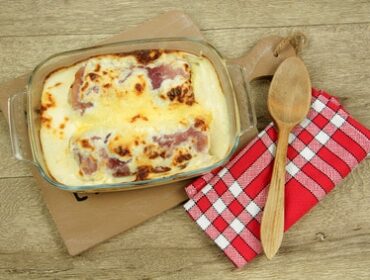 Poireaux au jambon gratinés